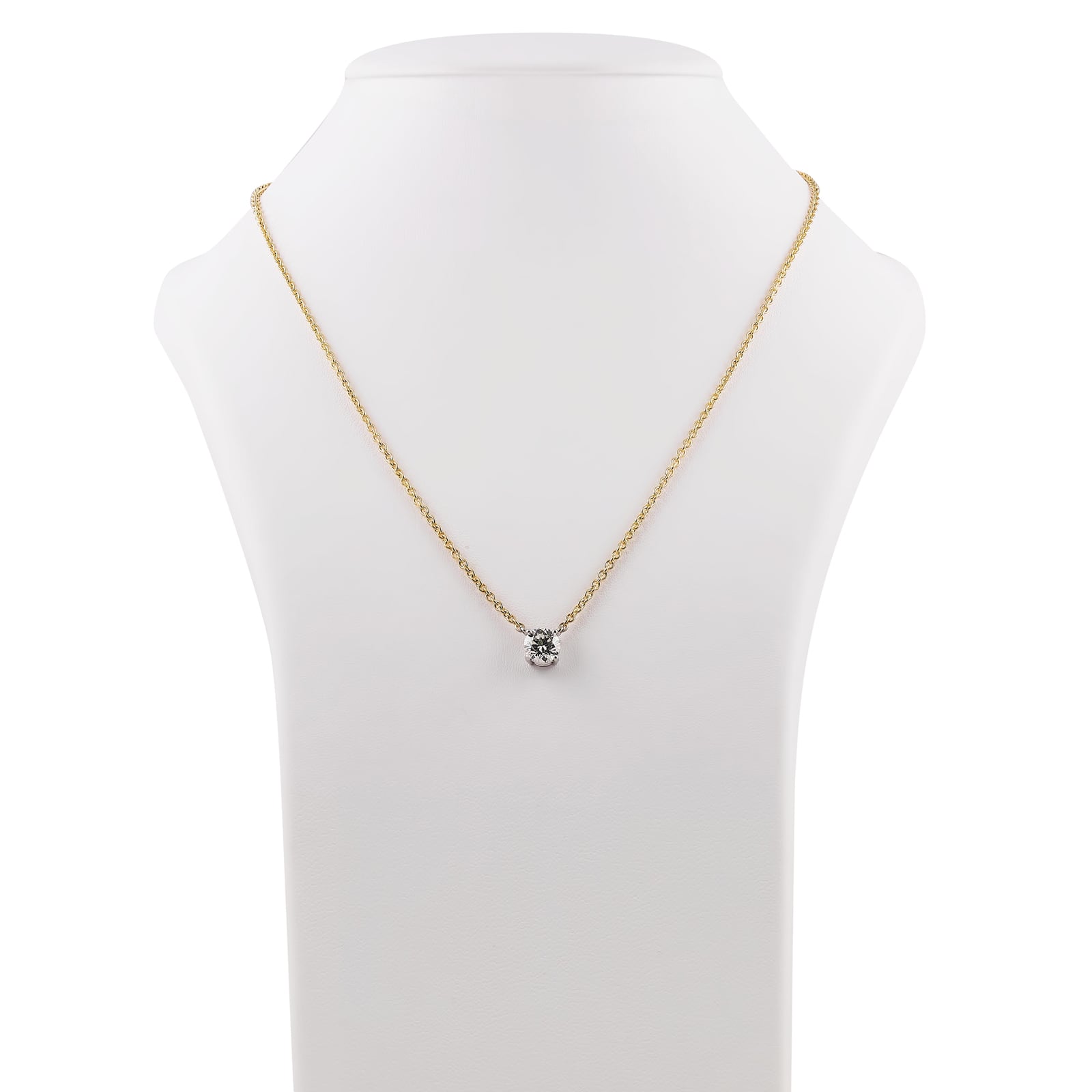 The Coco Diamond Necklace… 1.50 Carat Solitaire Claw Set Lab Created Diamond Necklace. Part of The Madison Collection and exclusive to LeGassick Jewellery.