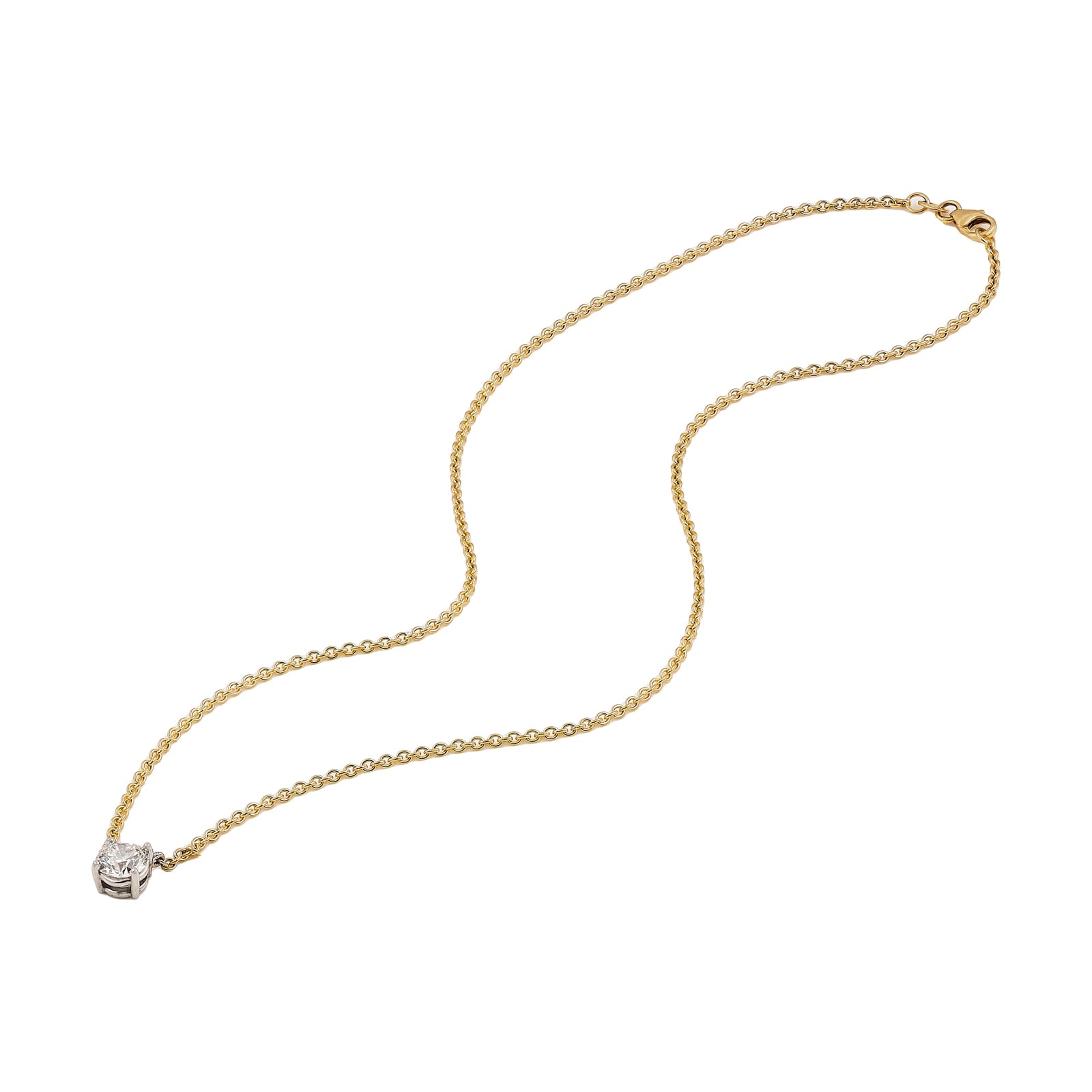 The Coco Diamond Necklace… 1.50 Carat Solitaire Claw Set Lab Created Diamond Necklace. Part of The Madison Collection and exclusive to LeGassick Jewellery.