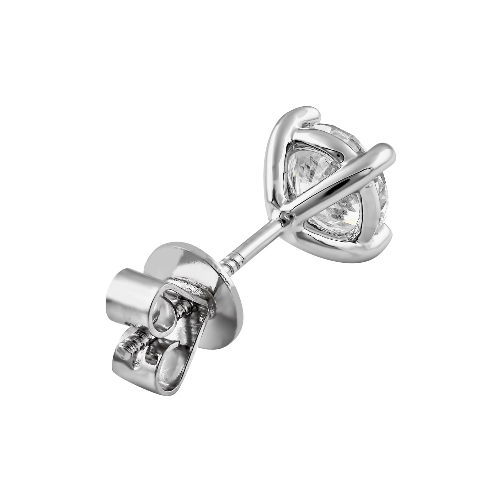 The Lauren Diamond Studs… 2 Carat Lab Created Diamond Stud Earrings In White Gold. Part of The Madison Collection and exclusive to LeGassick Jewellery.