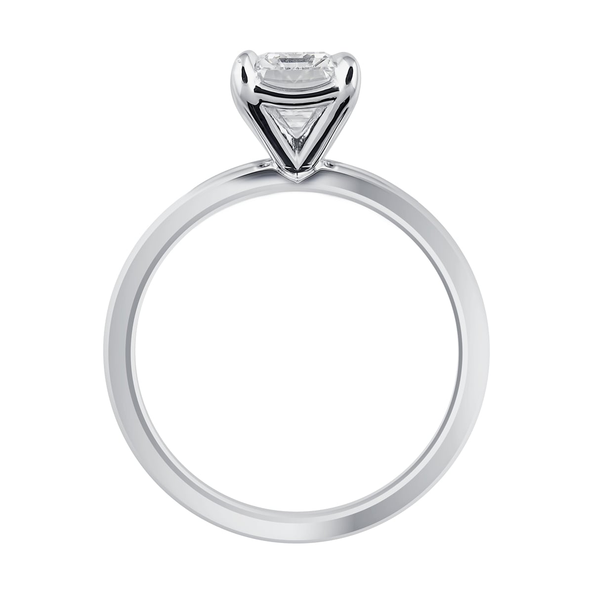 The Audrey Ring&hellip; 2 Carat Emerald Cut Solitaire Lab Created Diamond Ring. Part of The Madison Collection and exclusive to LeGassick Jewellery.