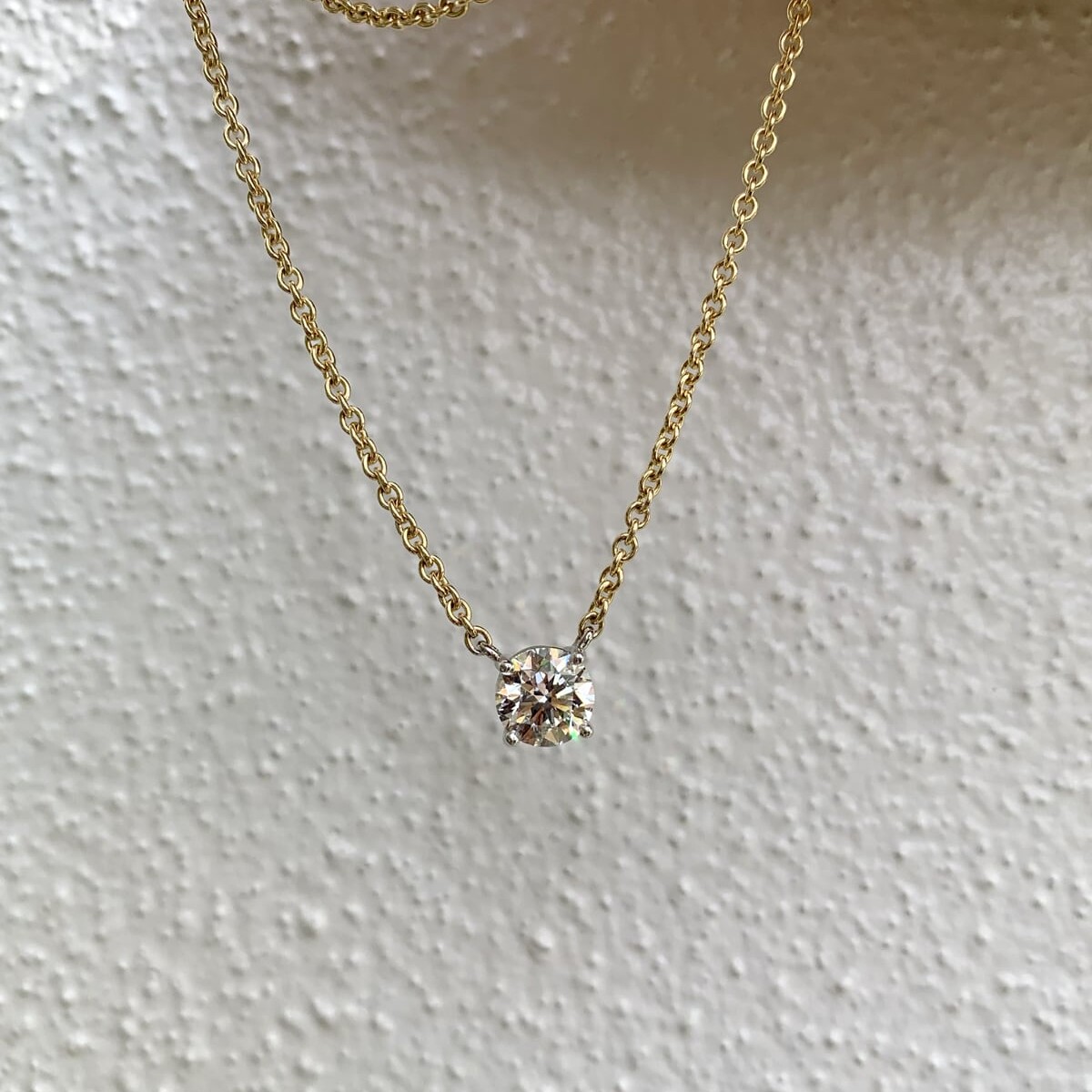 The Coco Diamond Necklace… 1.50 Carat Solitaire Claw Set Lab Created Diamond Necklace. Part of The Madison Collection and exclusive to LeGassick Jewellery.